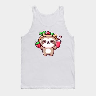 Cute Kawaii Sloth Tank Top